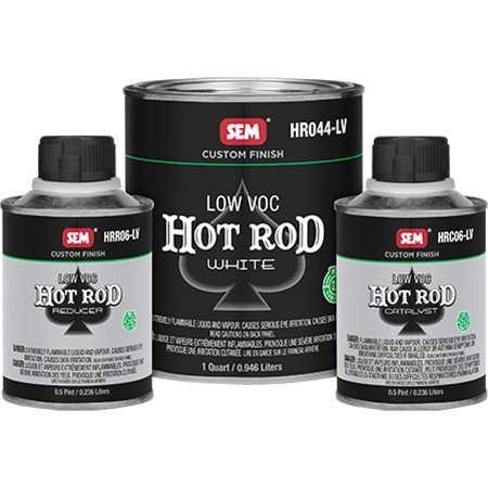 SEM PAINTS Hot Rod White Kit, Low VOC HR040-LV